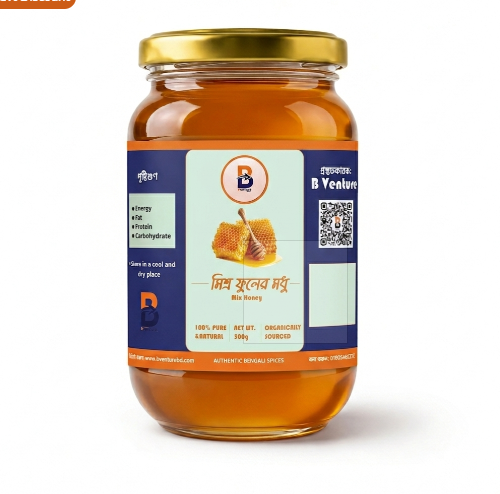 Mix Honey - মিশ্র ফুলের মধু 500mg
